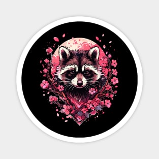 Cottagecore Kawaii Anime Raccoon Men Women Funny Raccoon Magnet